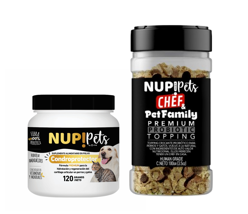 NUP!PETS CONDROPROTECTOR + 1 NUP!PETS CHEF GRATIS!