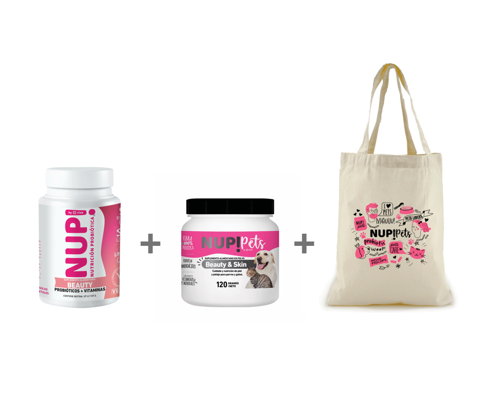 PACK NUP!®BEAUTY + NUP!PETS BEAUTY&SKIN + BOLSA GRATIS!