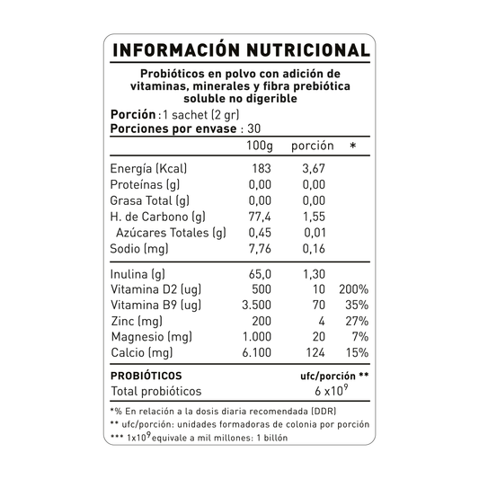 NUP!® PROBIÓTICOS KIDS PYLORIOFF 30 SACHETS