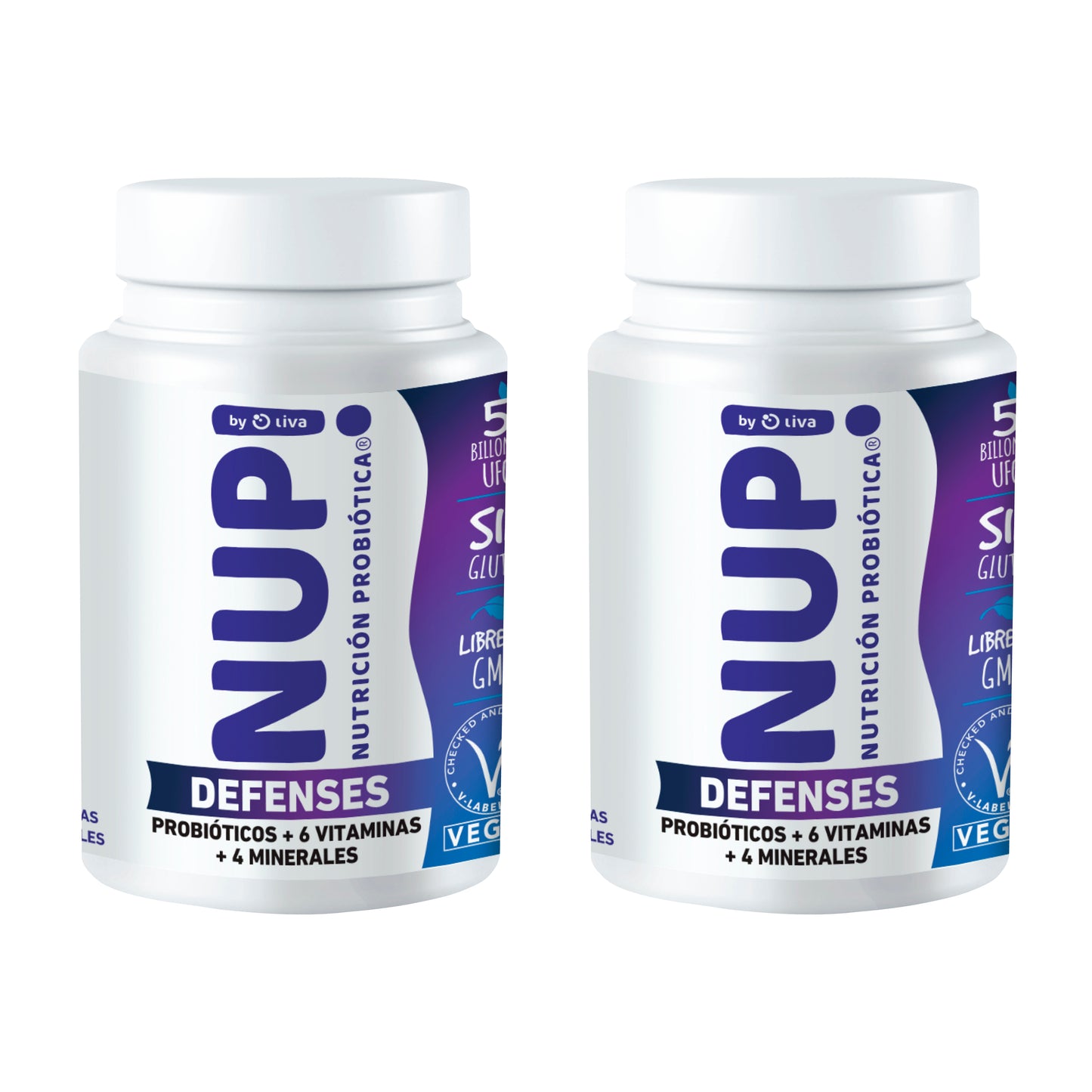 DUO PROBIÓTICOS NUP!®DEFENSES. venc marzo 2025