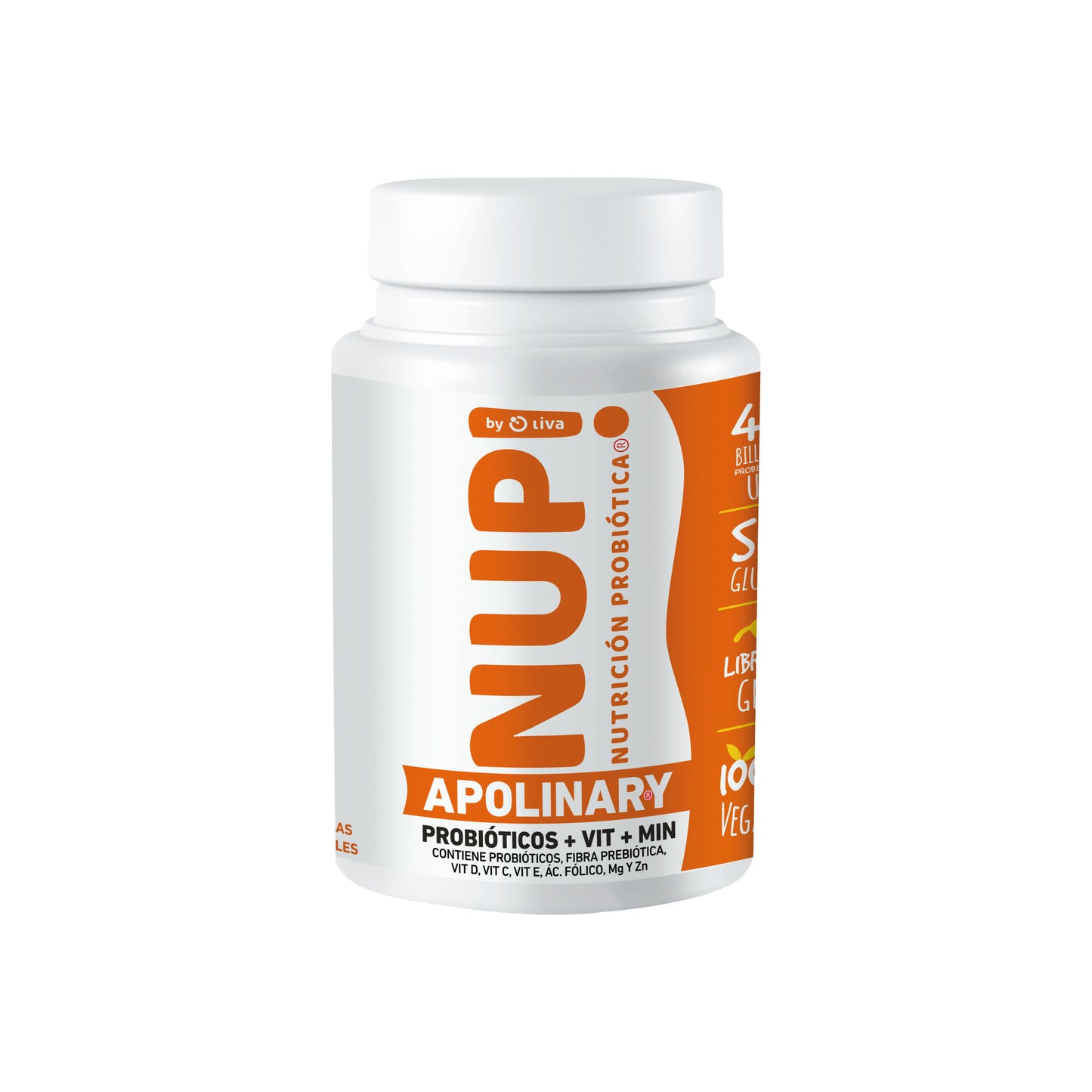 PROBIÓTICOS NUP!® APOLINARY 45 Billones x 30 caps