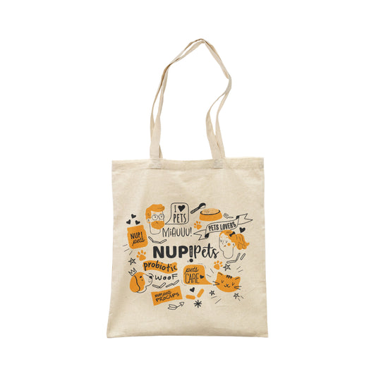 TOTEBAG BOLSA ALGODÓN NUP!®PETS