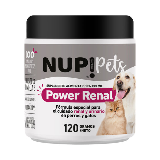 NUP!PETS POWER RENAL CUIDADO RENAL Y URINARIO PARA PERROS Y GATOS