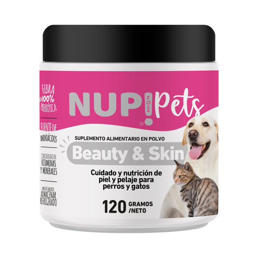 NUP!PETS BEAUTY&SKIN CUIDADO PELAJE Y PIEL PARA PERROS Y GATO