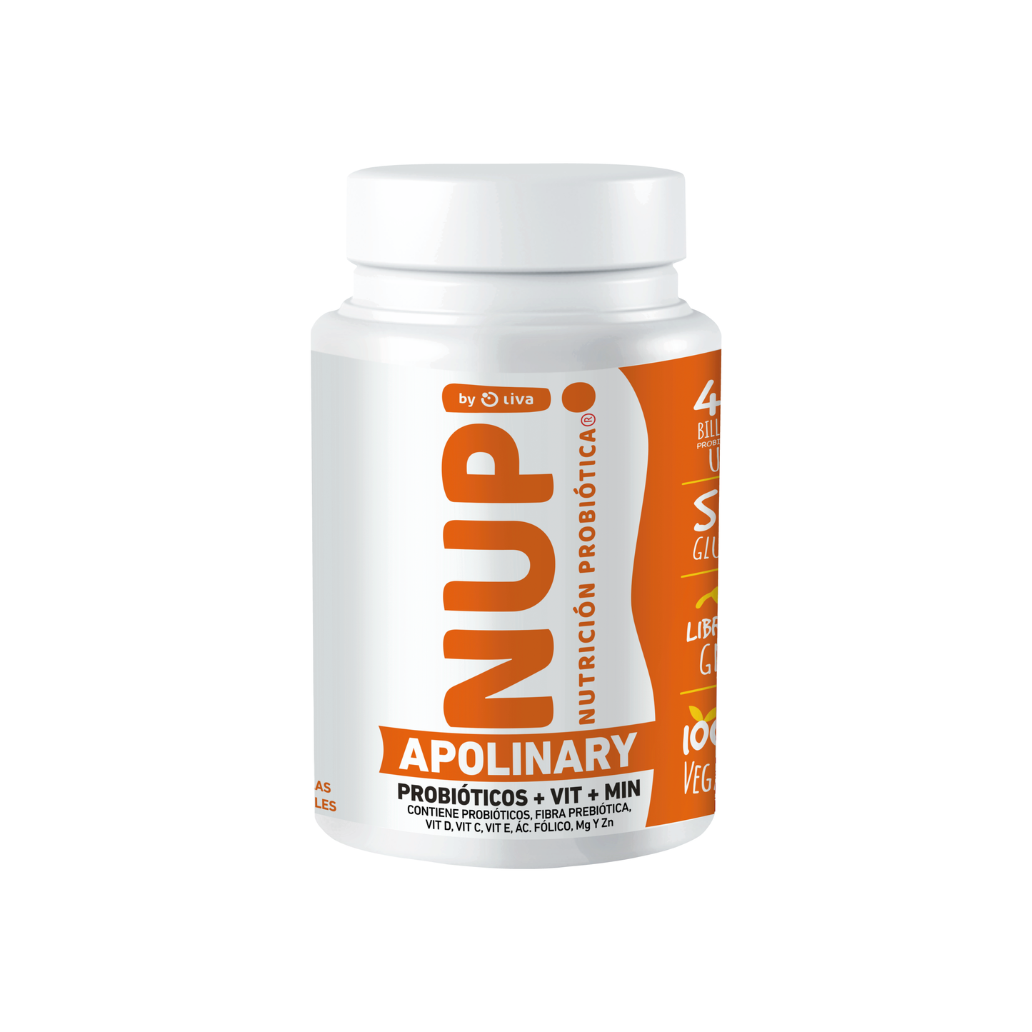 PROBIÓTICOS NUP!® APOLINARY 45 Billones x 30 caps
