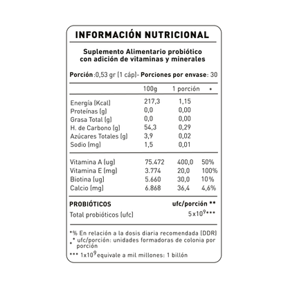 PROBIÓTICOS NUP!® BEAUTY