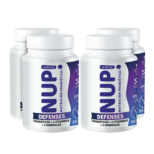 FAMILY PROBIÓTICOS NUP!® DEFENSES + PREBIÓTICO GRATIS!