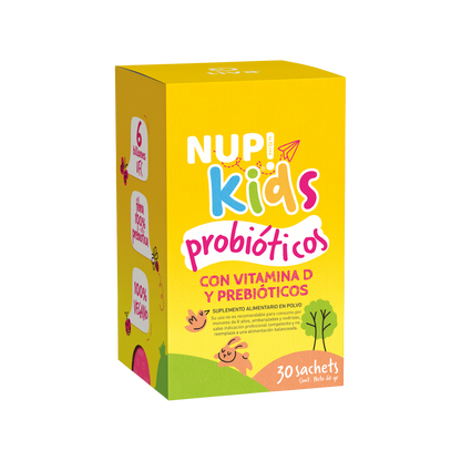 NUP!® PROBIÓTICOS KIDS 30 SACHETS