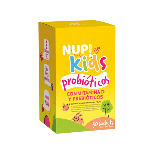 NUP!® PROBIÓTICOS KIDS 30 SACHETS