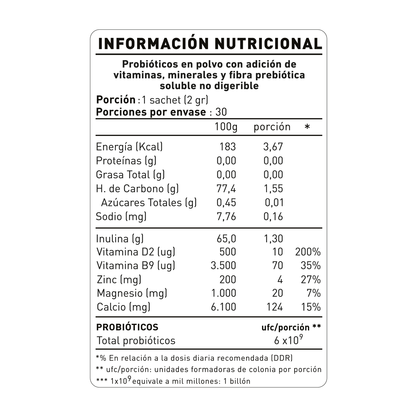 NUP!® PROBIÓTICOS KIDS PYLORIOFF 30 SACHETS