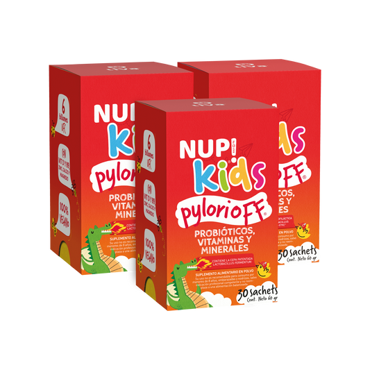 TRIO NUP!® PROBIÓTICOS KIDS PYLORIOFF 30 SACHETS