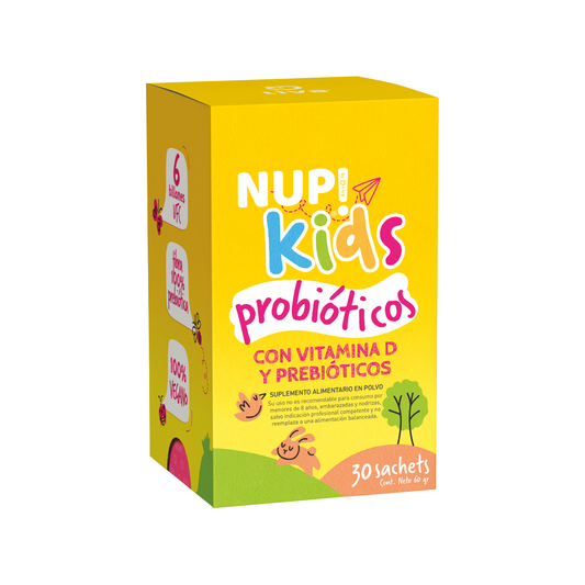 NUP!® PROBIÓTICOS KIDS 30 SACHETS