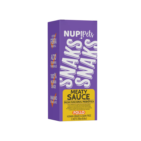 NUP! PETS MEATY SAUCE POLLO