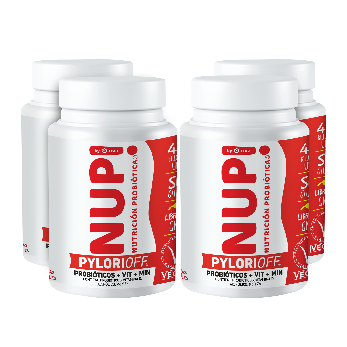 FAMILY PROBIÓTICOS NUP!® PYLORIOFF + PREBIÓTICO GRATIS!
